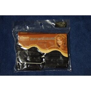 Annie Silky Satin Hair Curlers Rollers Small Size 12 Pieces NIP New